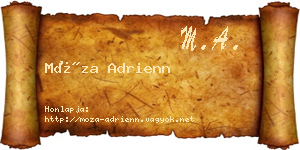 Móza Adrienn névjegykártya